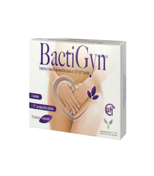 BACTIGYN 10 gélules vaginales