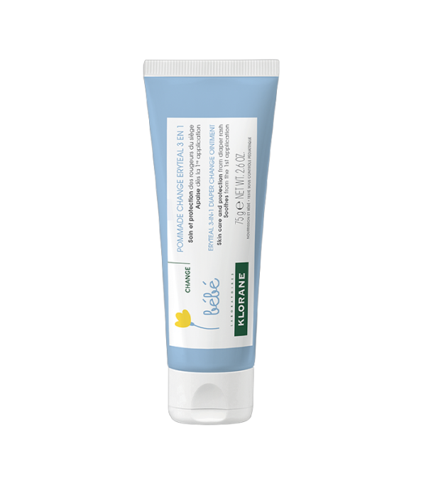 Klorane bebe Eryteal 3-in-1 diaper change ointment 75ml