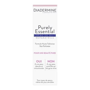 Diadermine purely essential night cream