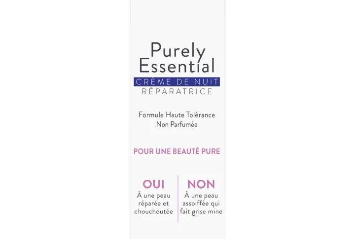 Diadermine purely essential night cream
