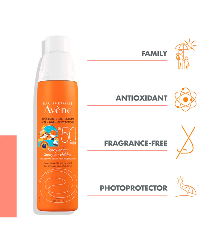 Avene Ecran Spray Enfant spf50 200ml 1