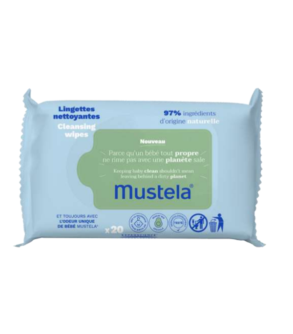 Mustela Baby Wet Cleansing Wipes