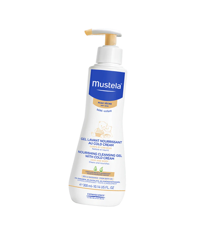 Mustela NOURISHING CLEANSING GEL WITH COLD CREAM 300ML 2