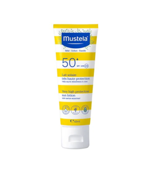 Mustela protective sun lotion