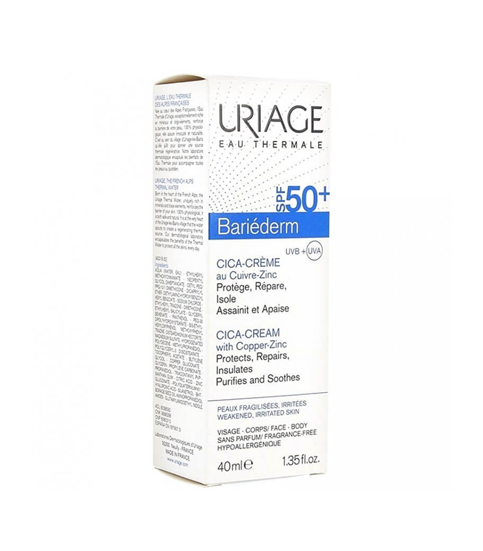 URIAGE Bariéderm Cica-Cream With Cu-Zn SPF50 40ML 2