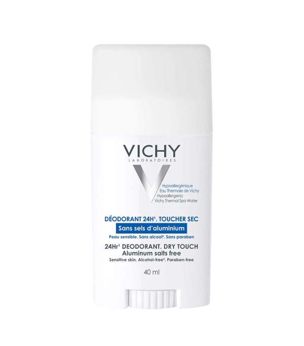 VICHY 24 HOUR DEODORANT STICK FOR SENSITIVE SKIN ALUMINIUM FREE 40ML