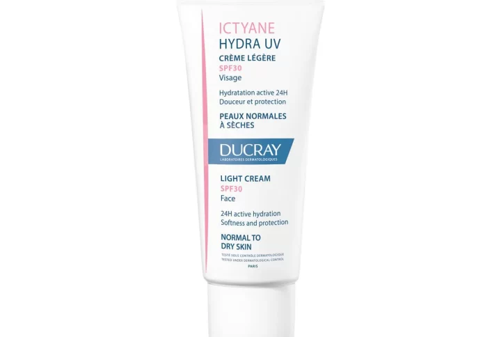 DUCRAY ICTYANE HYDRA UV Light face cream SPF30