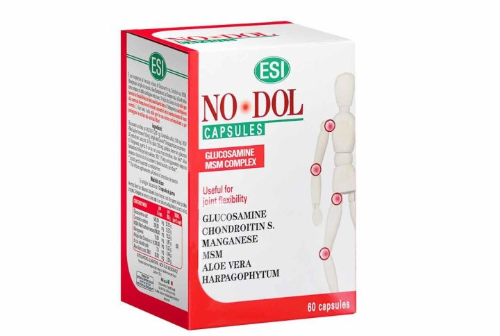 Nodol capsules glucoasmine MSM complex