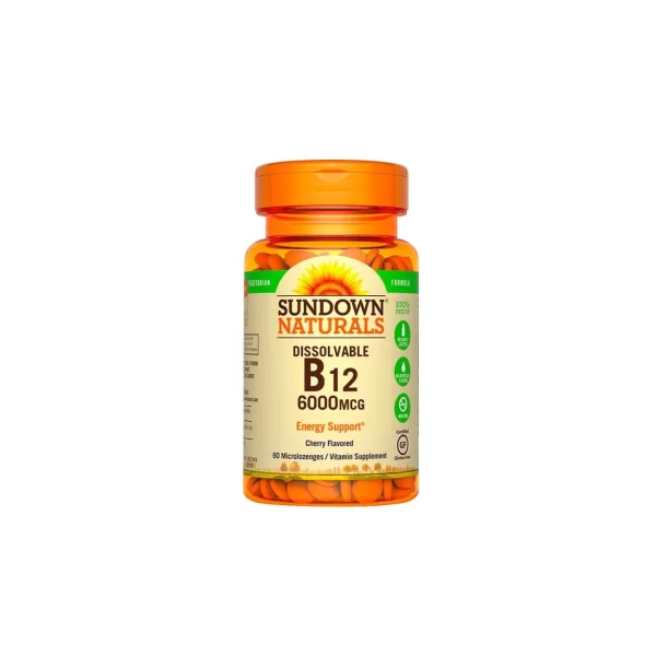 Sundown Dissolvable B12 6000 mcg