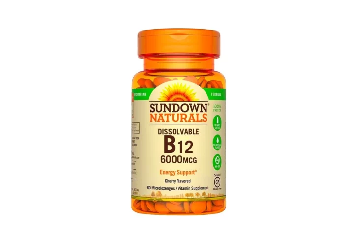 Sundown Dissolvable B12 6000 mcg