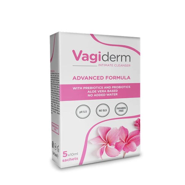 Vagiderm Intimate Hygiene X5 SACHETS