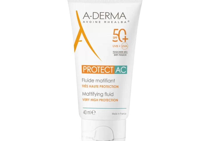 Aderma Protect AC Mattifying Fluid Very High Protection SPF50+