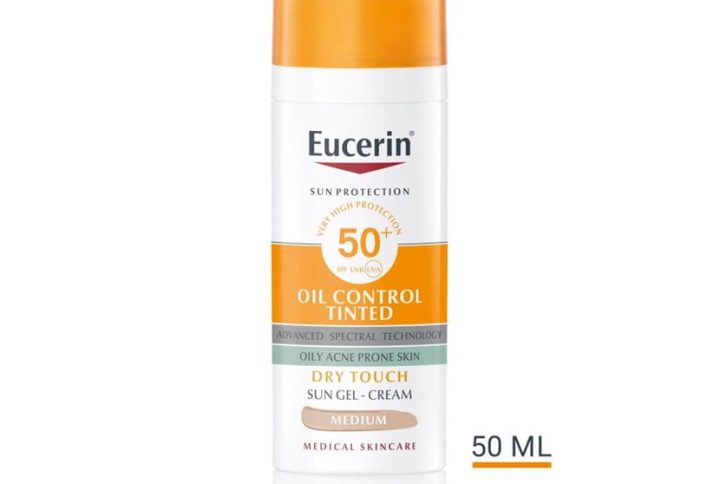 Eucerin Oil Control Tinted Dry Touch 50+