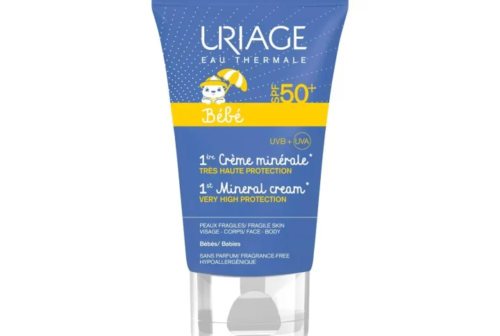 Uriage bebe 1ere creme minerale SPF50