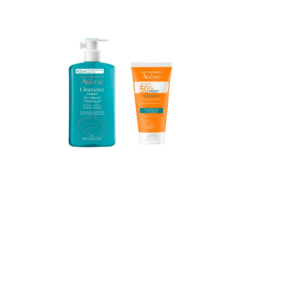 Avene Cleanance AM routine kit