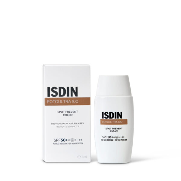 ISDIN fotoultra 100 spot prevent color SPF50
