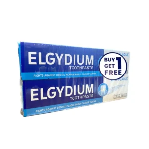 ELGYDIUM Anti-Plaque Toothpaste Pack of 2