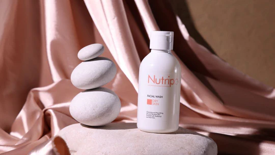 nutripo facial wash dry 2