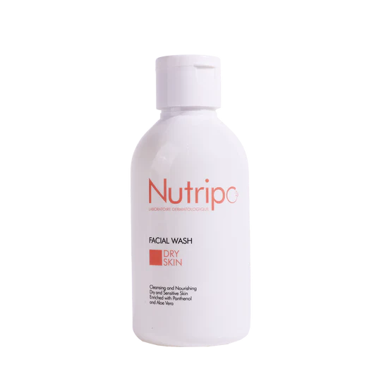 nutripo facial wash dry