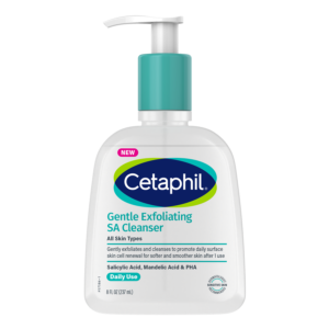 Cetaphil gentle exfoliating SA cleanser