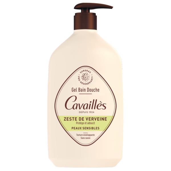 Roge cavailles gel bain douche zeste de verveine