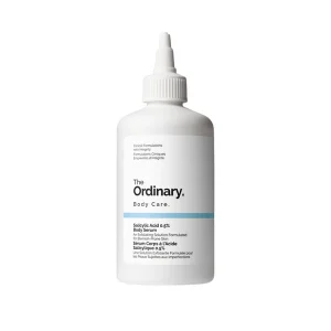 The ordinary salicylic acid 0.5% body serum exfoliating treatment for acne