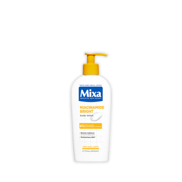 MixaNiacinamideBrightBodyLotionForDry_DullSkininNeedofUnifyingWithSheaButter_Niacinamide_VitaminC