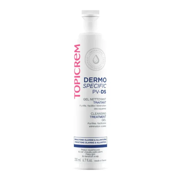 Topicrem dermo specific PV-DS cleansing treatment gel 200ml