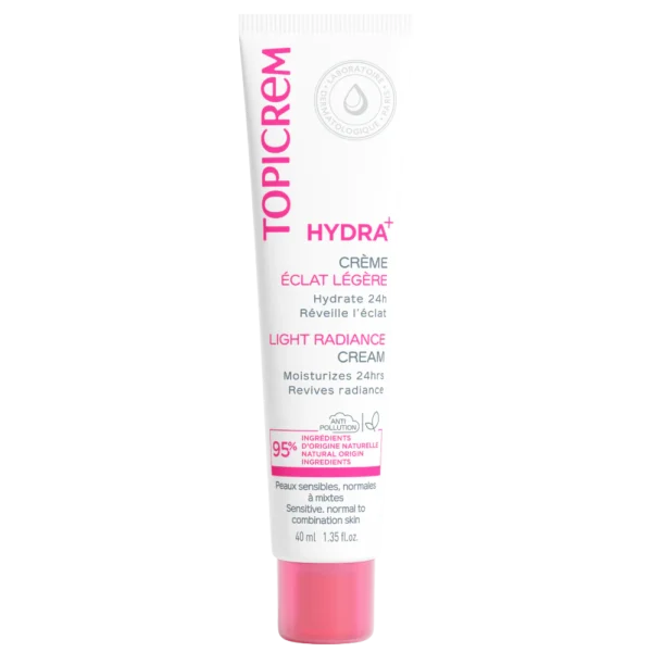 Topicrem hydra+ light radiance cream