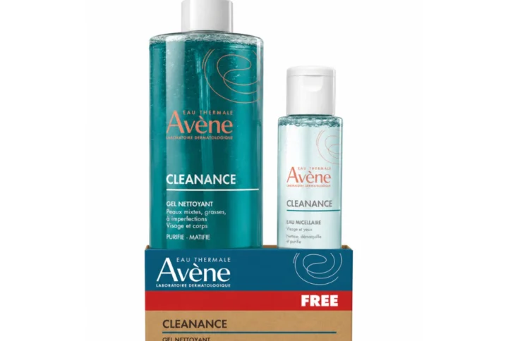 Avene cleanance cleanser + free micellar water