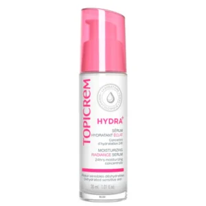 Topicrem hydra+ moisturizing radiance serum
