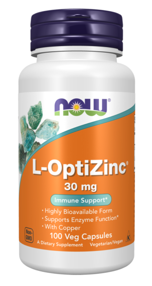 NOW L-optizinc 30mg