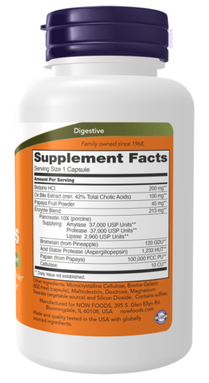 NOW super enzymes