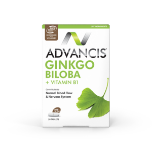Advancis ginkgo biloba + vitamin B1