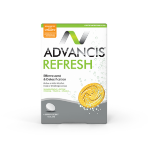 Advancis refresh effervescent tablets