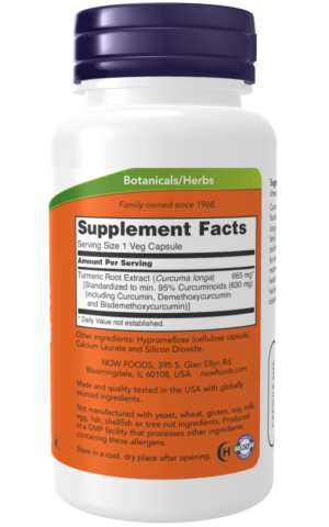 NOW turmeric curcumin