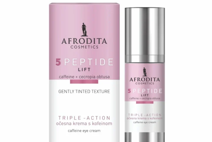 Afrodita 5 peptide caffeine eye cream