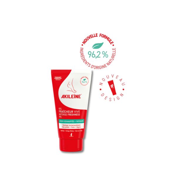 Akileine intense freshness gel