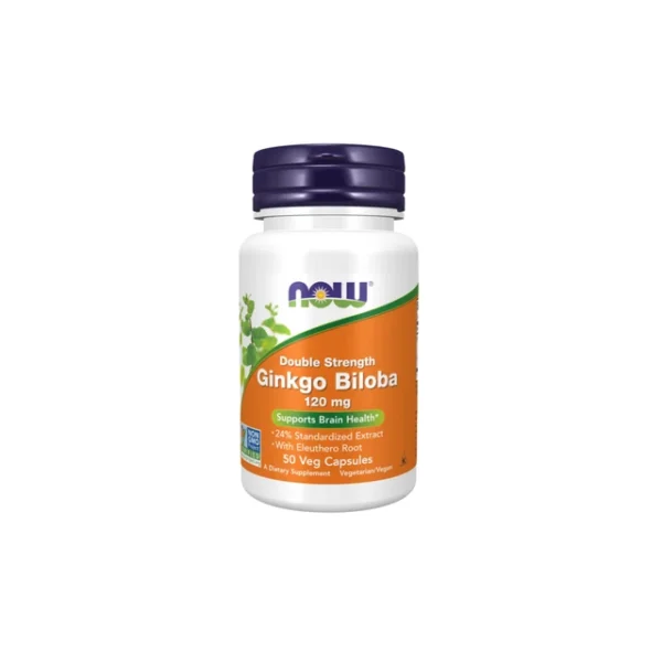 NOW ginkgo biloba 50 capsules