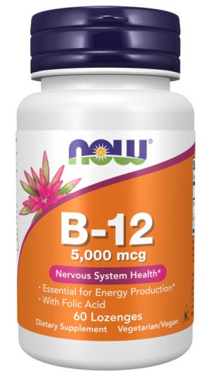 Now B-12 5000mcg 60 lozenges