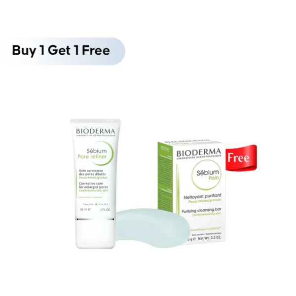 Bioderma pore refiner + sebium pain free